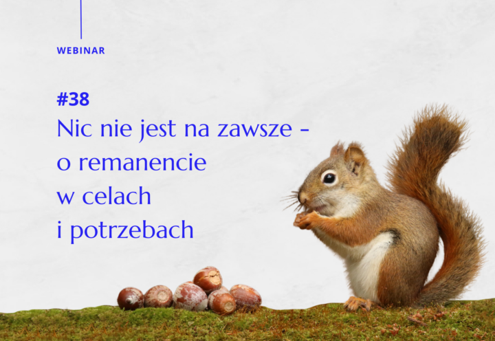 Webinar 38: Nic nie jest na zawsze – o remanencie w celach i potrzebach